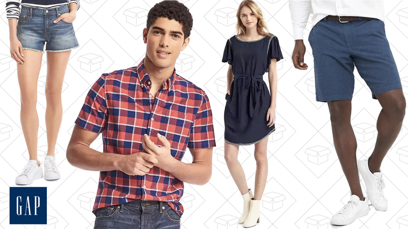 Up to 60% off select styles, additional 40% off with code HAPPY4th